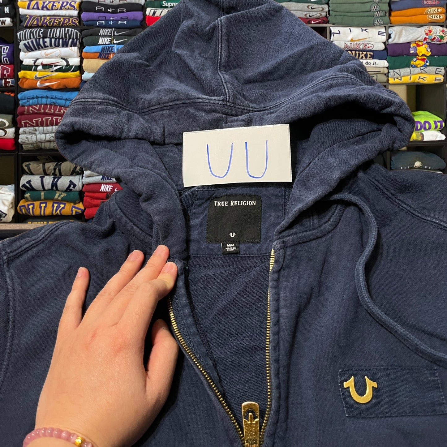Y2K true religion hoodie