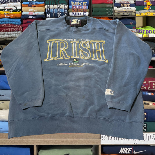 90s note dame fighting Irish sweater