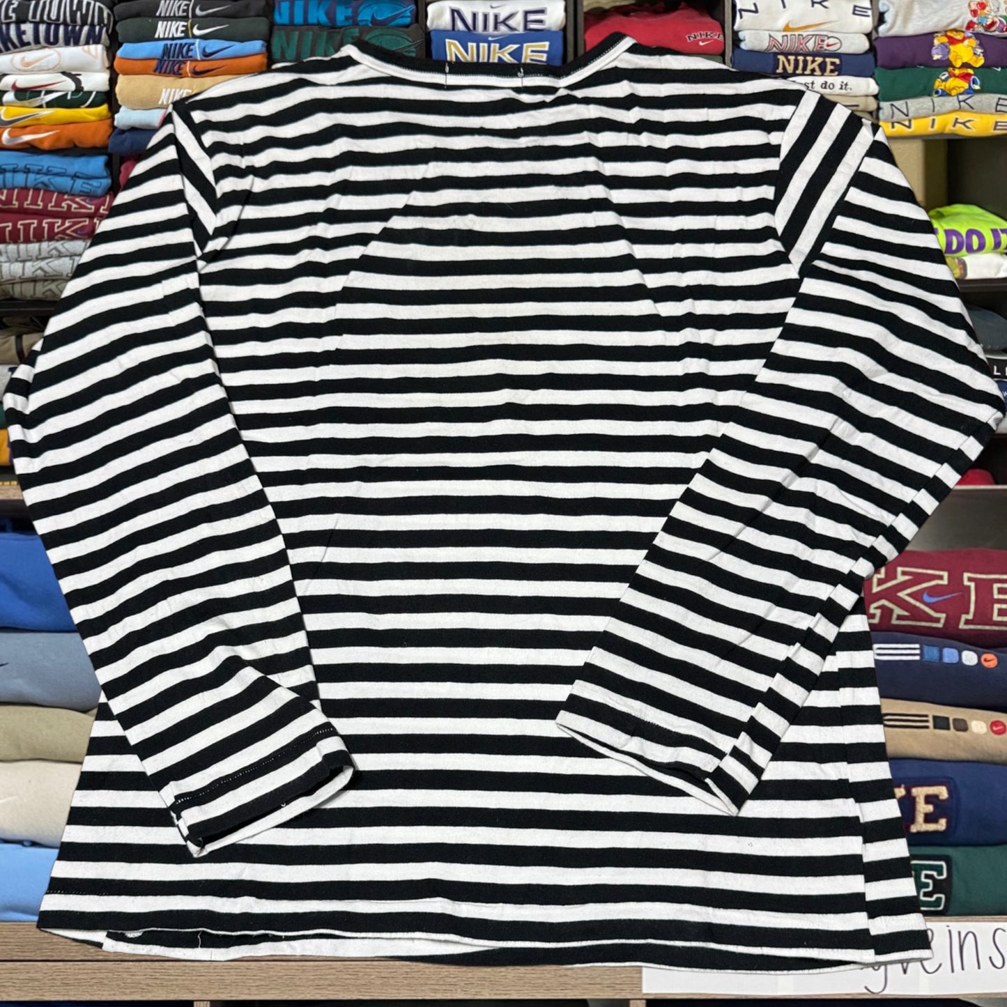 CDG stripe shirt