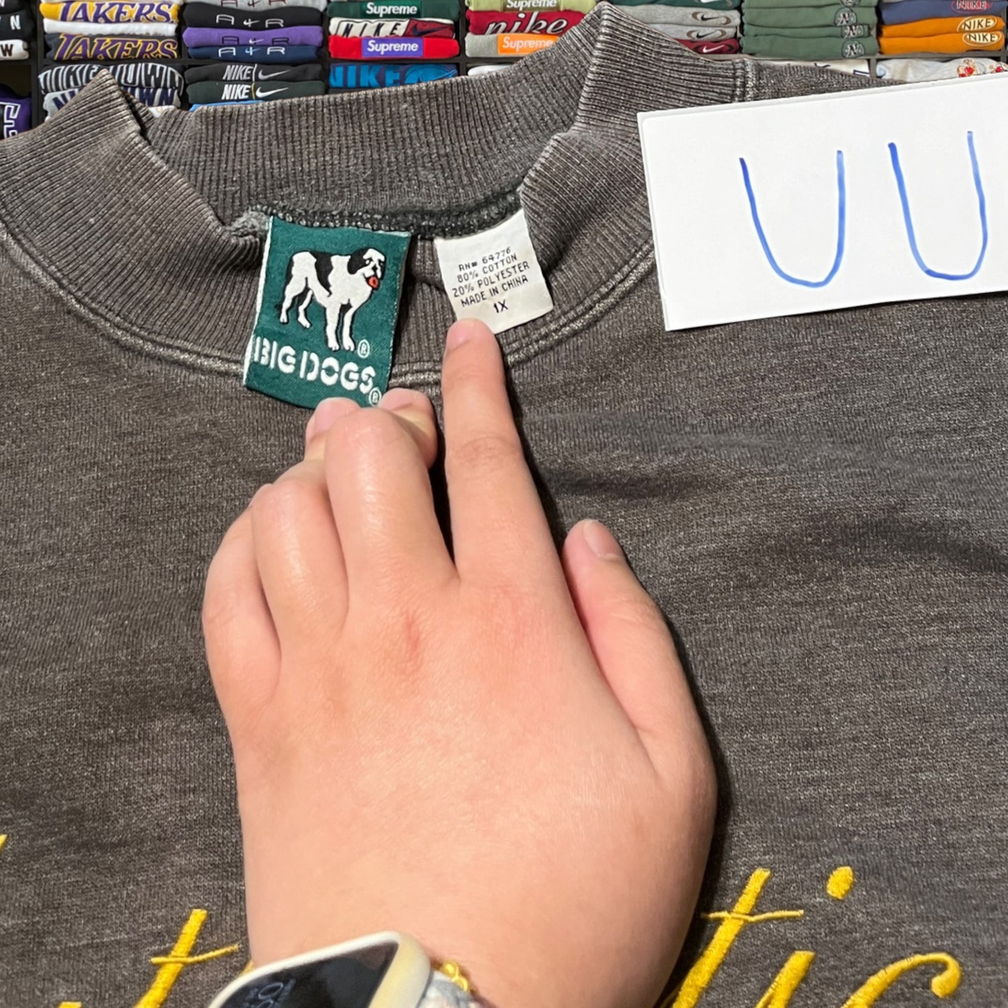 90s big dogs sweater