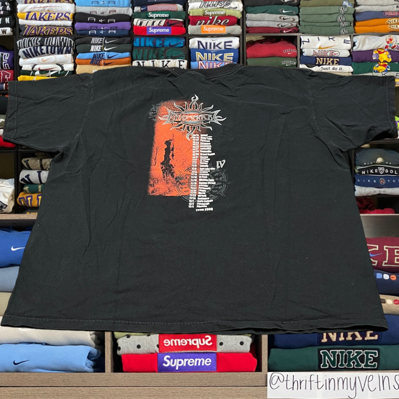 Y2k godsmack band shirt