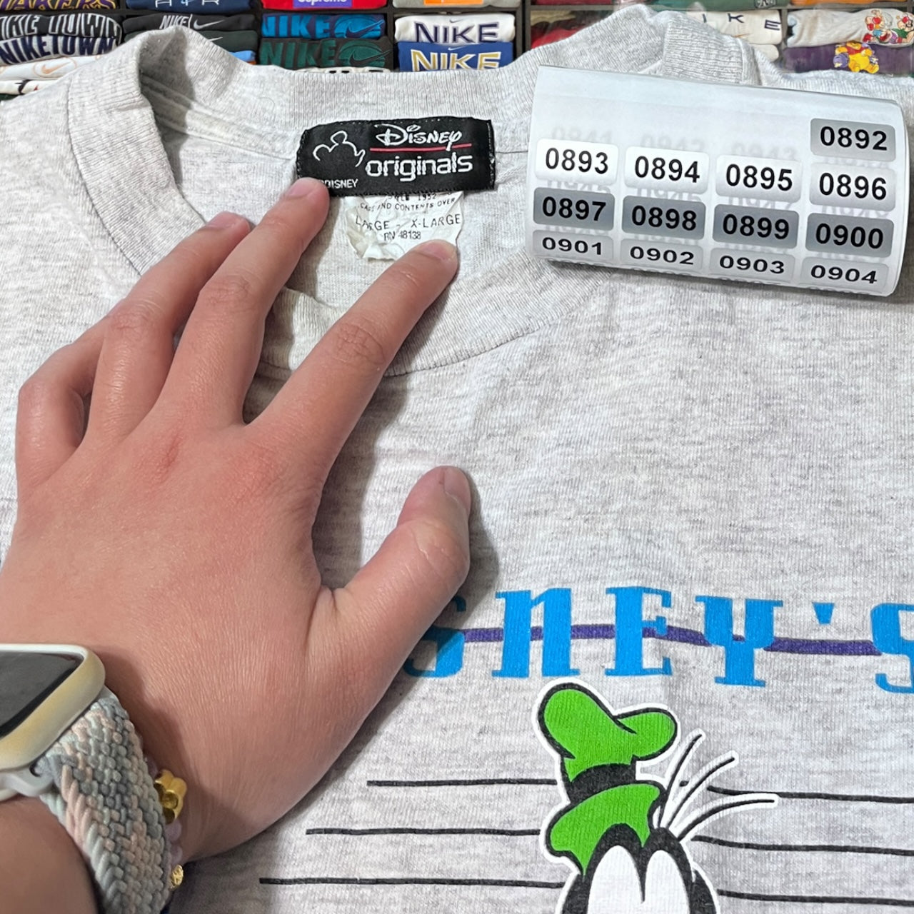 90s goofy Disney shirt