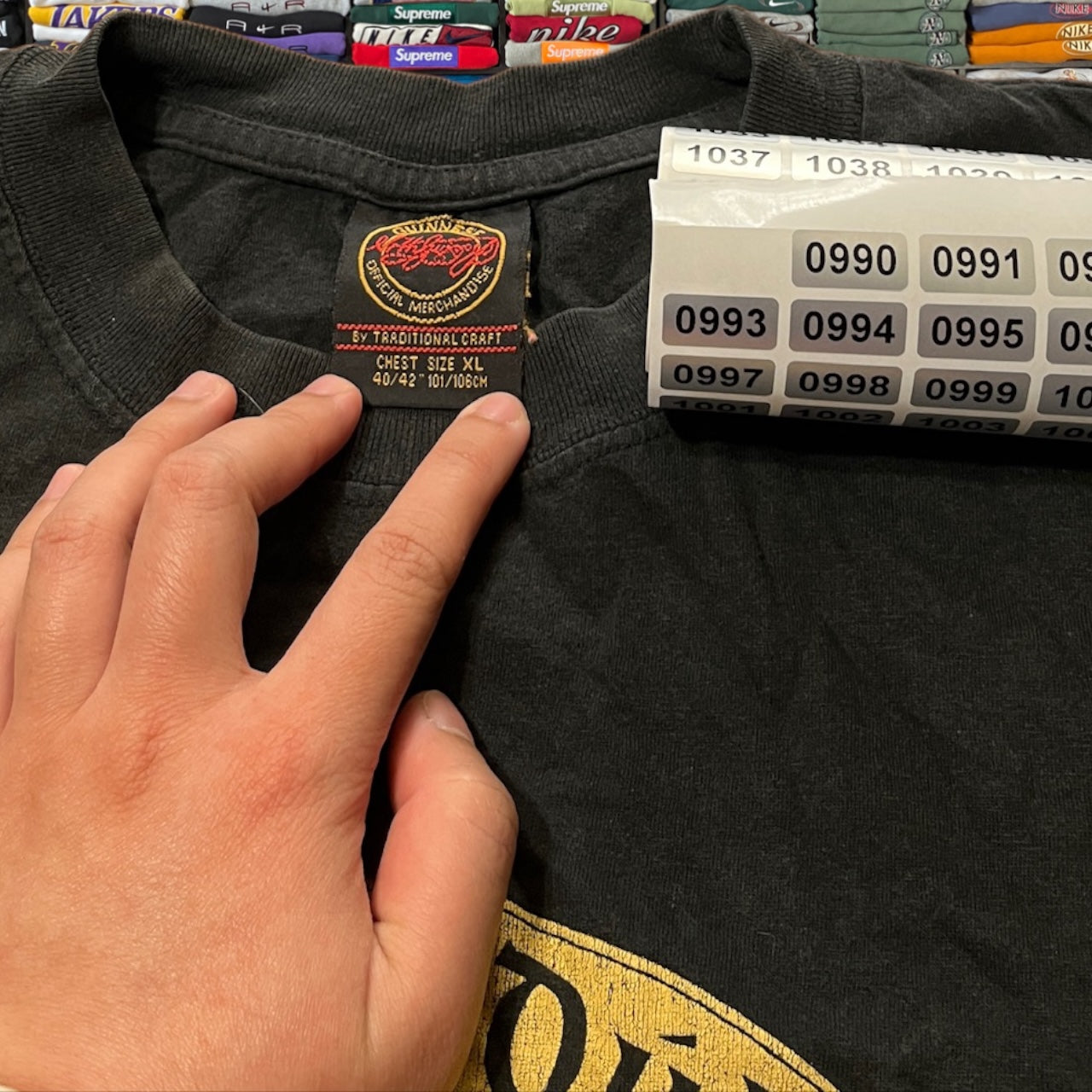 90s guiness black shirt