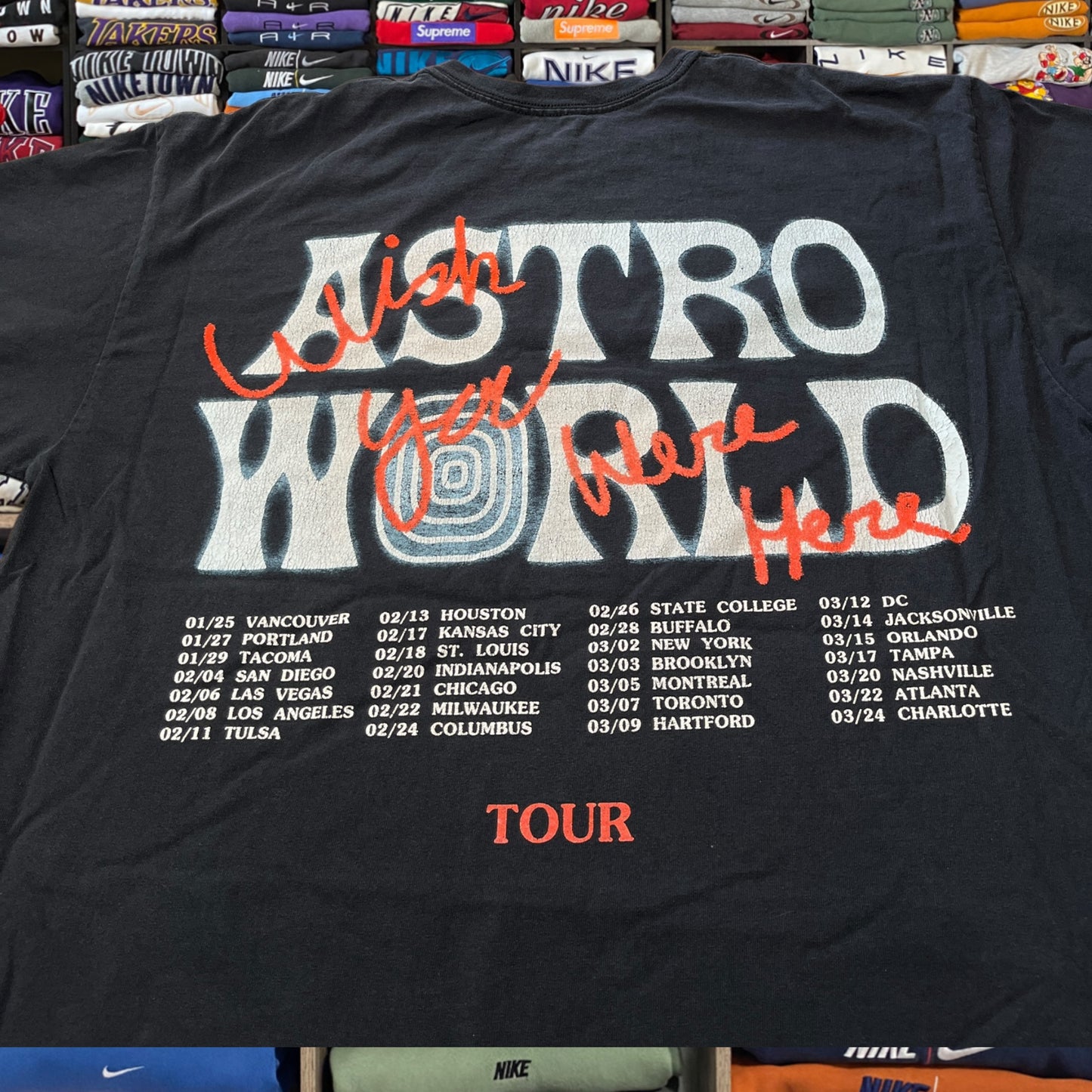 Astro world Travis Scott shirt