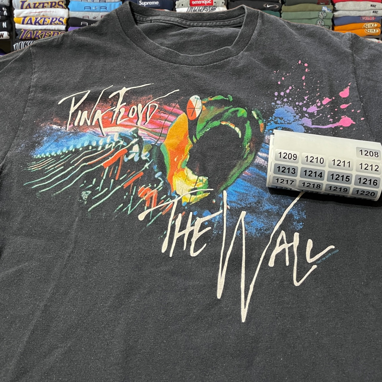 Y2K Pink Floyd music band tee