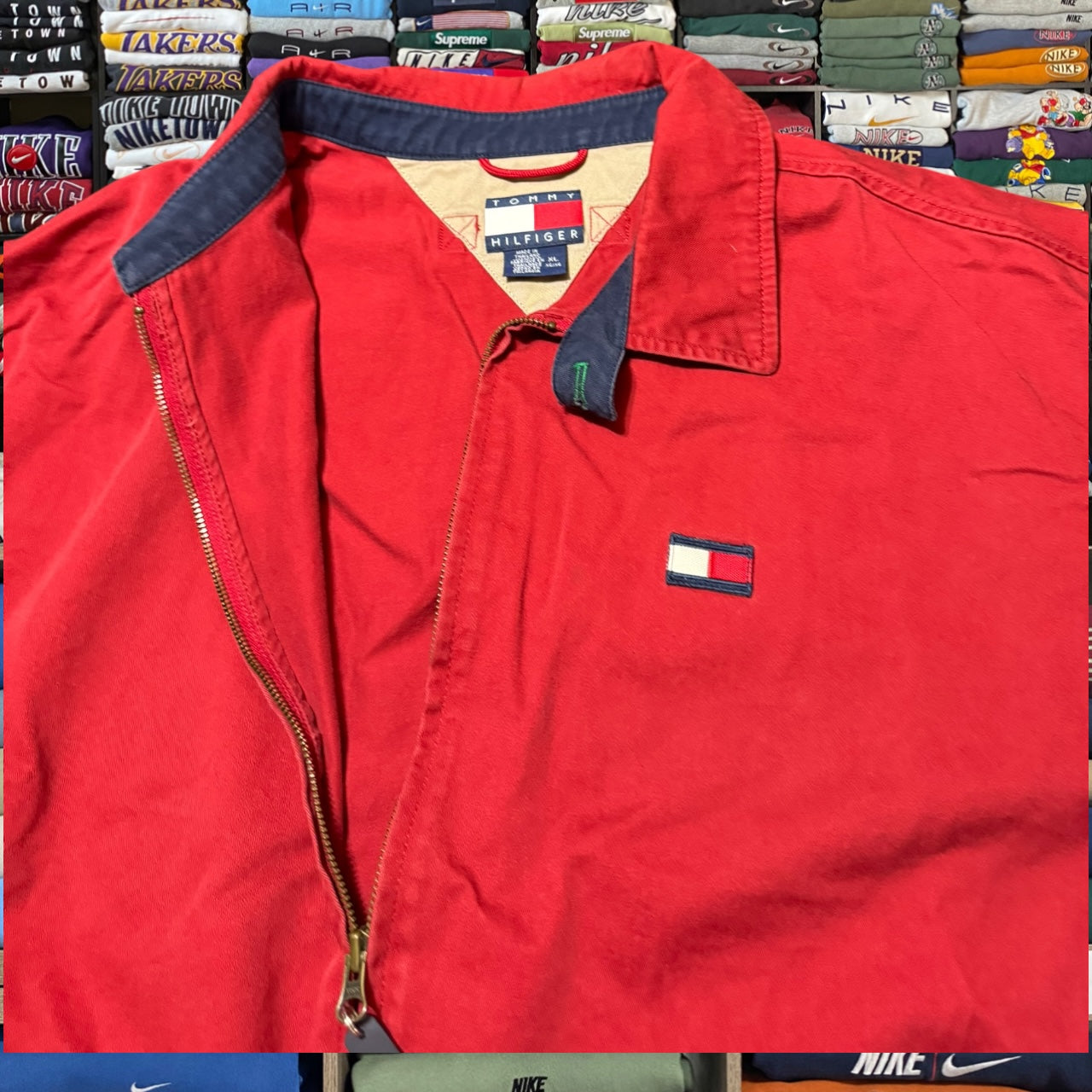 y2k tommy hilfiger jacket (Xlarge)