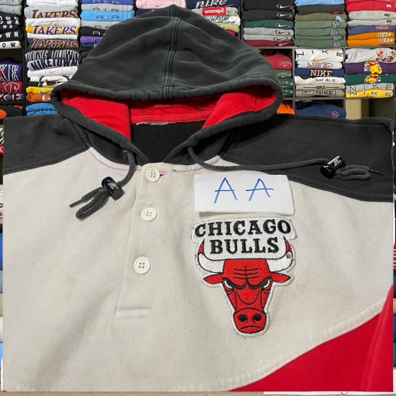 90s Apex Chicago bulls nba basketball all hoodie