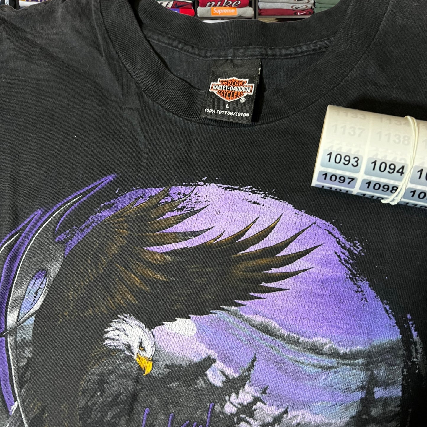 90s Harley Davidson biker motorcycle shirt