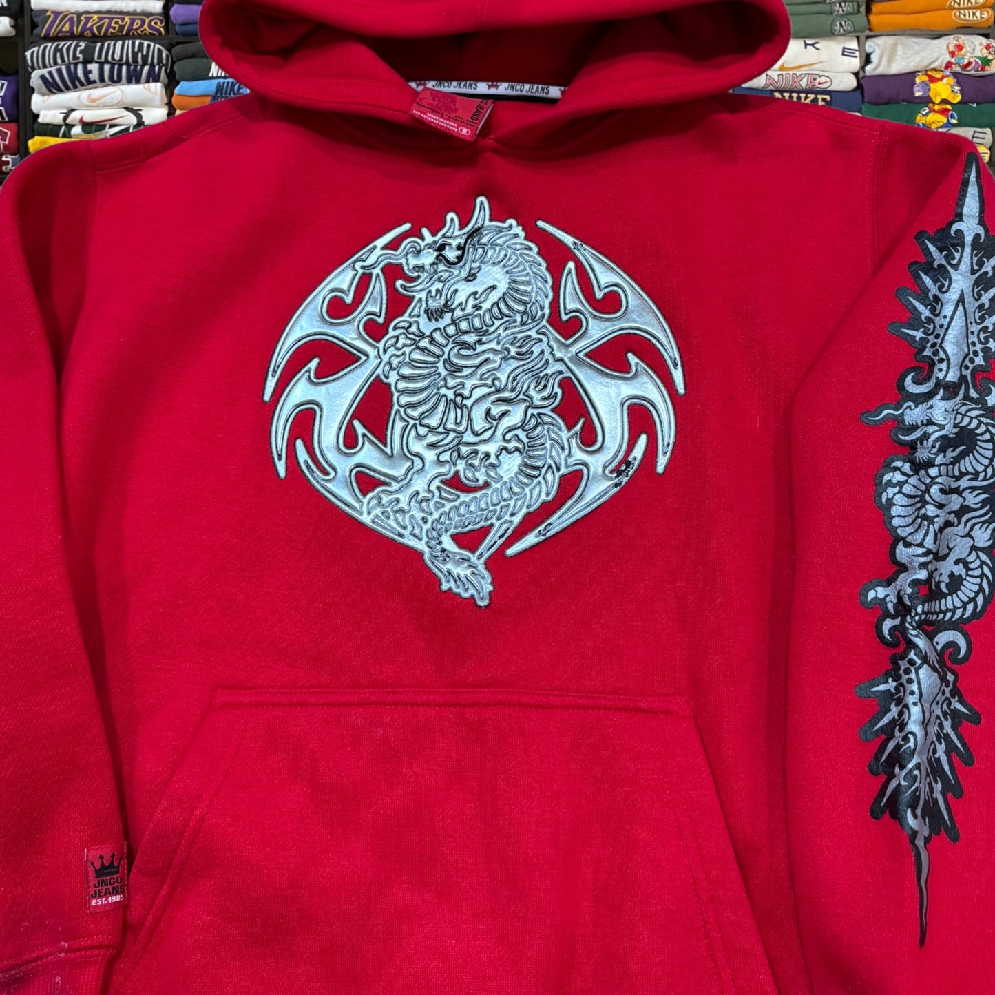 Jnco jeans dragon hoodie