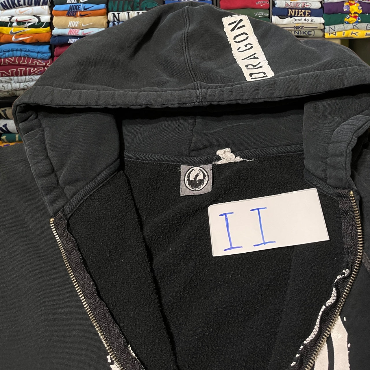 Y2K dragon skater hoodie