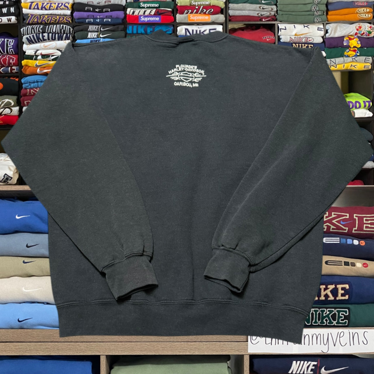 90s harley davidson sweatshirt (Medium)