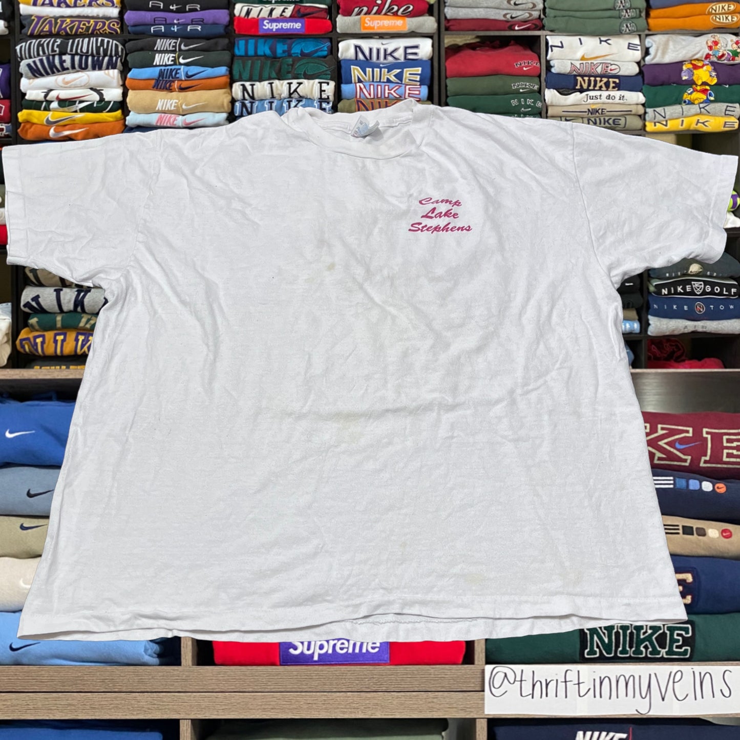 90s Jesus tee “there is victory in Jesus” xlarge