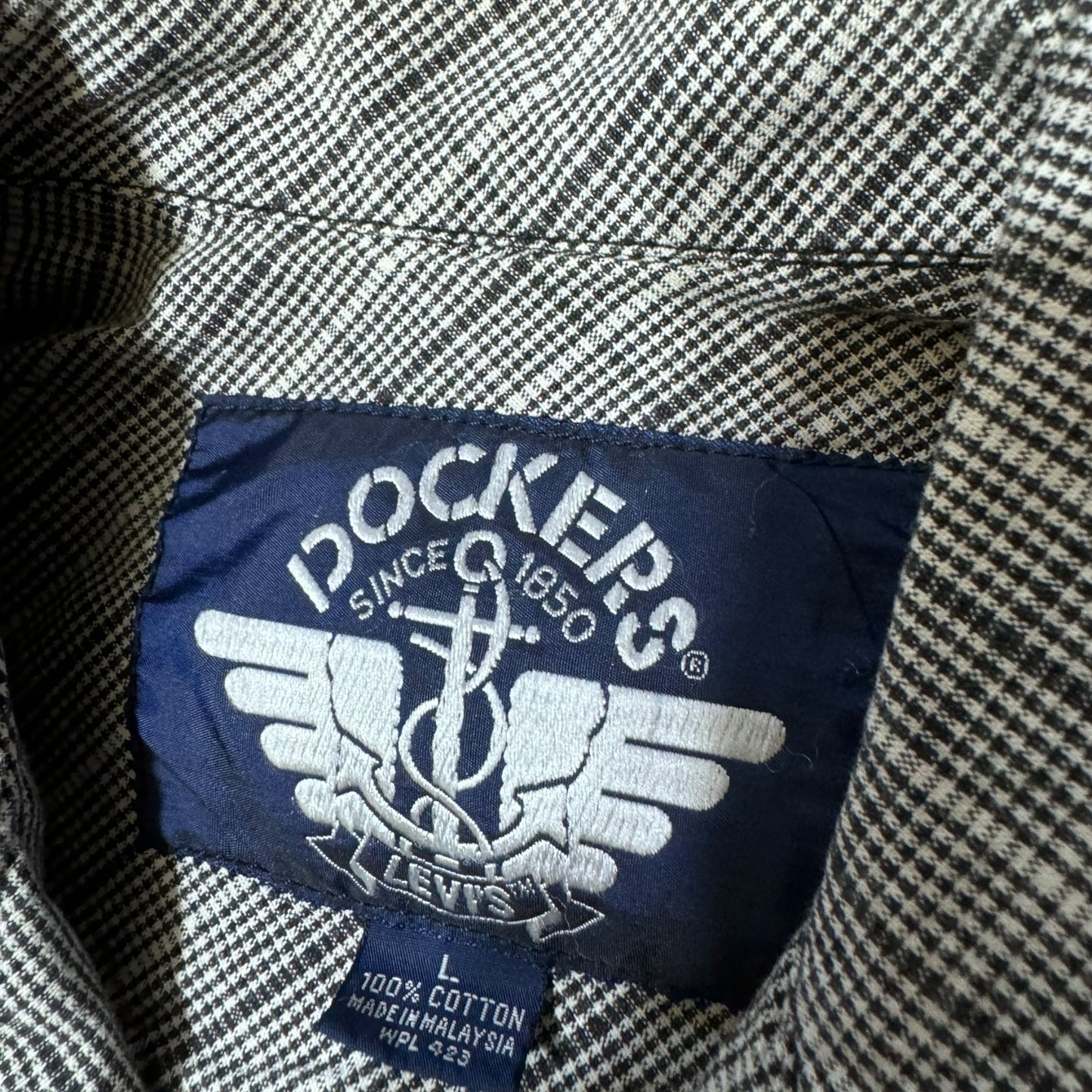 90s dockers dad jacket full zip