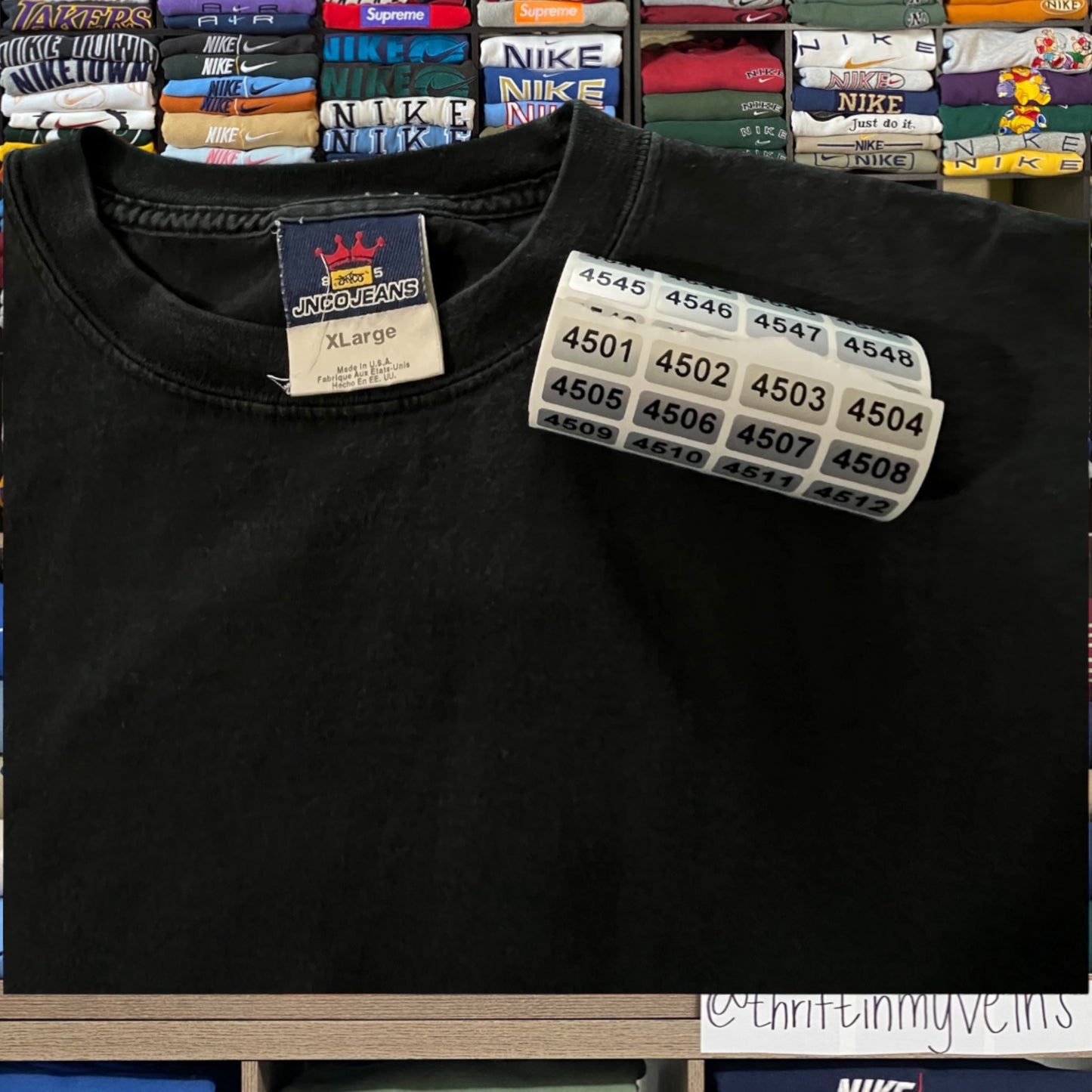 Y2K jnco jeans flame dice shirt