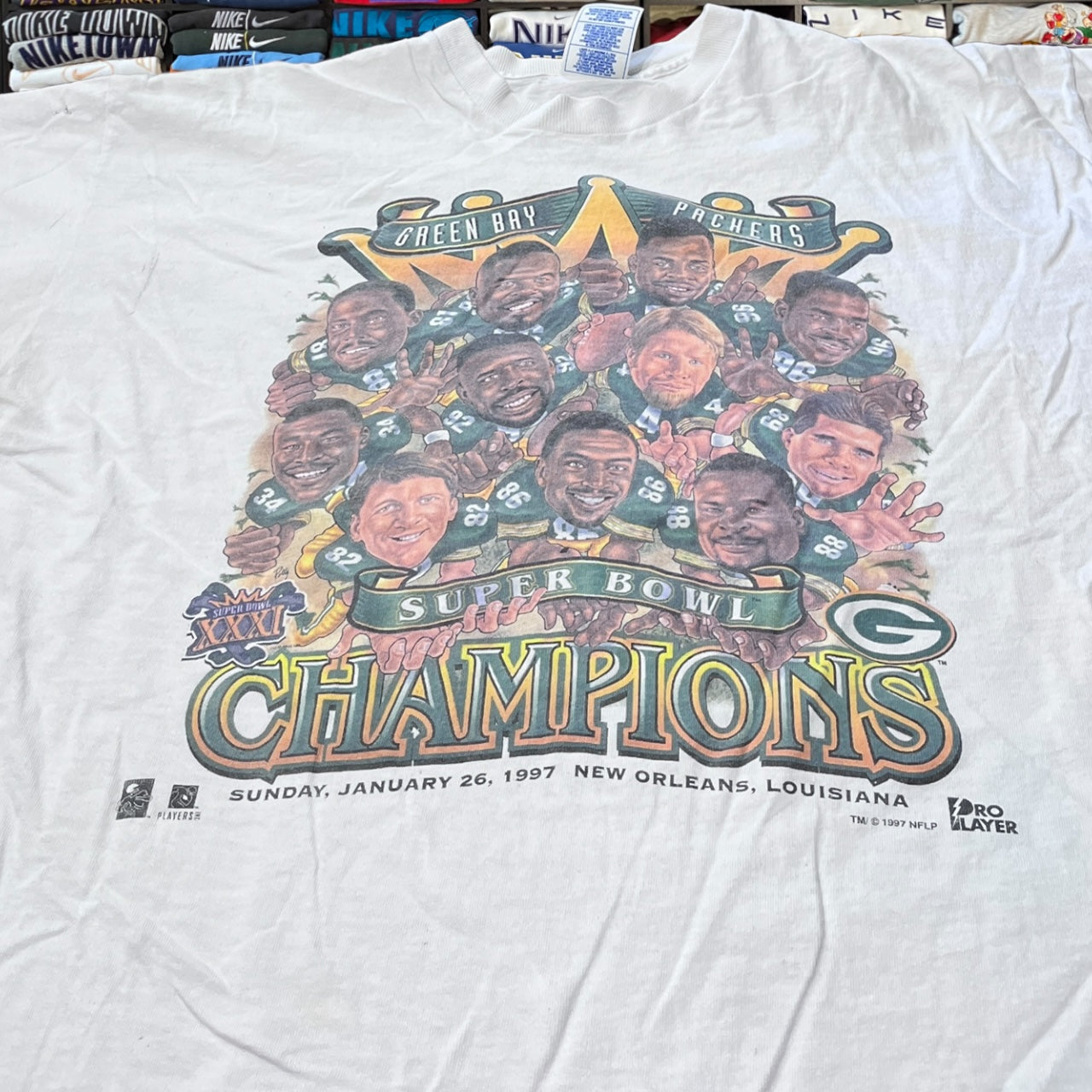 vintage 90s green bay packers nfl football