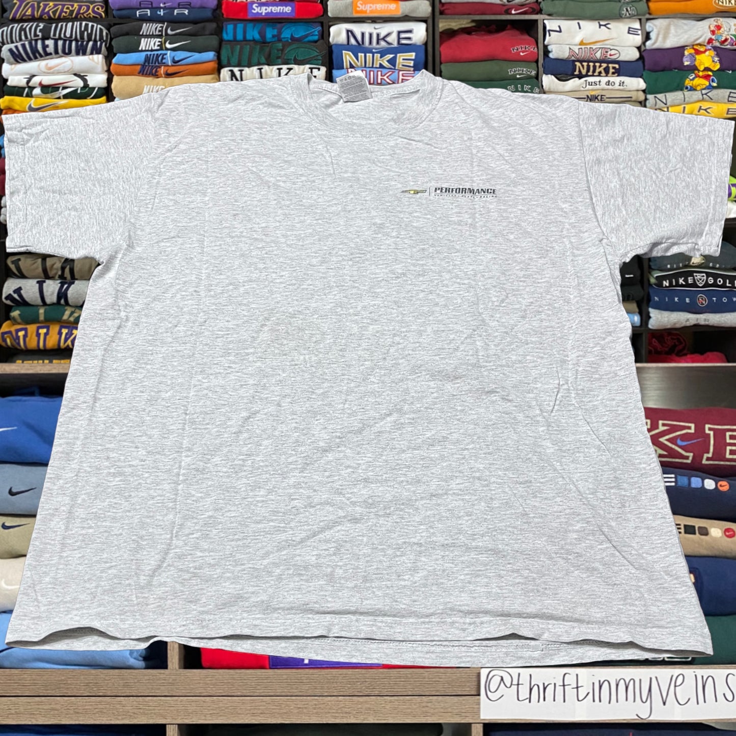 vintage grey chevy car shirt