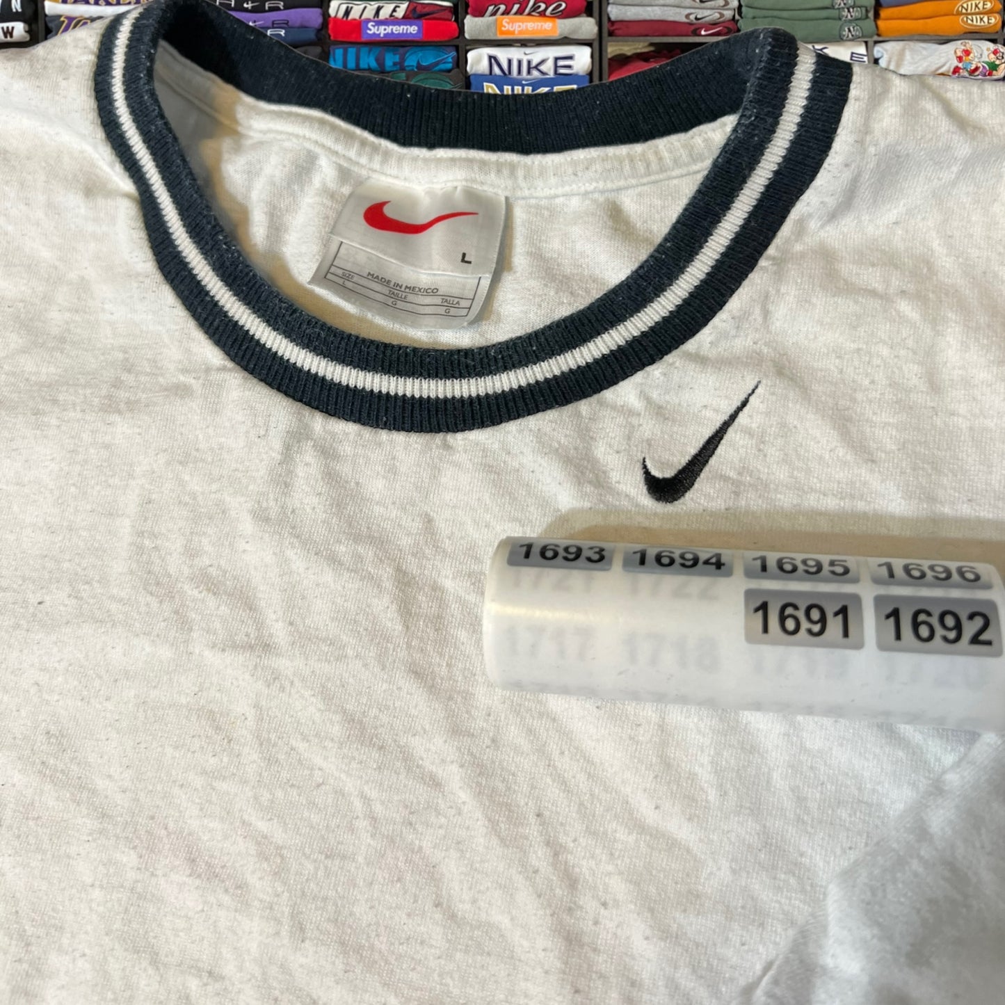 Vintage 90s Nike ringer shirt