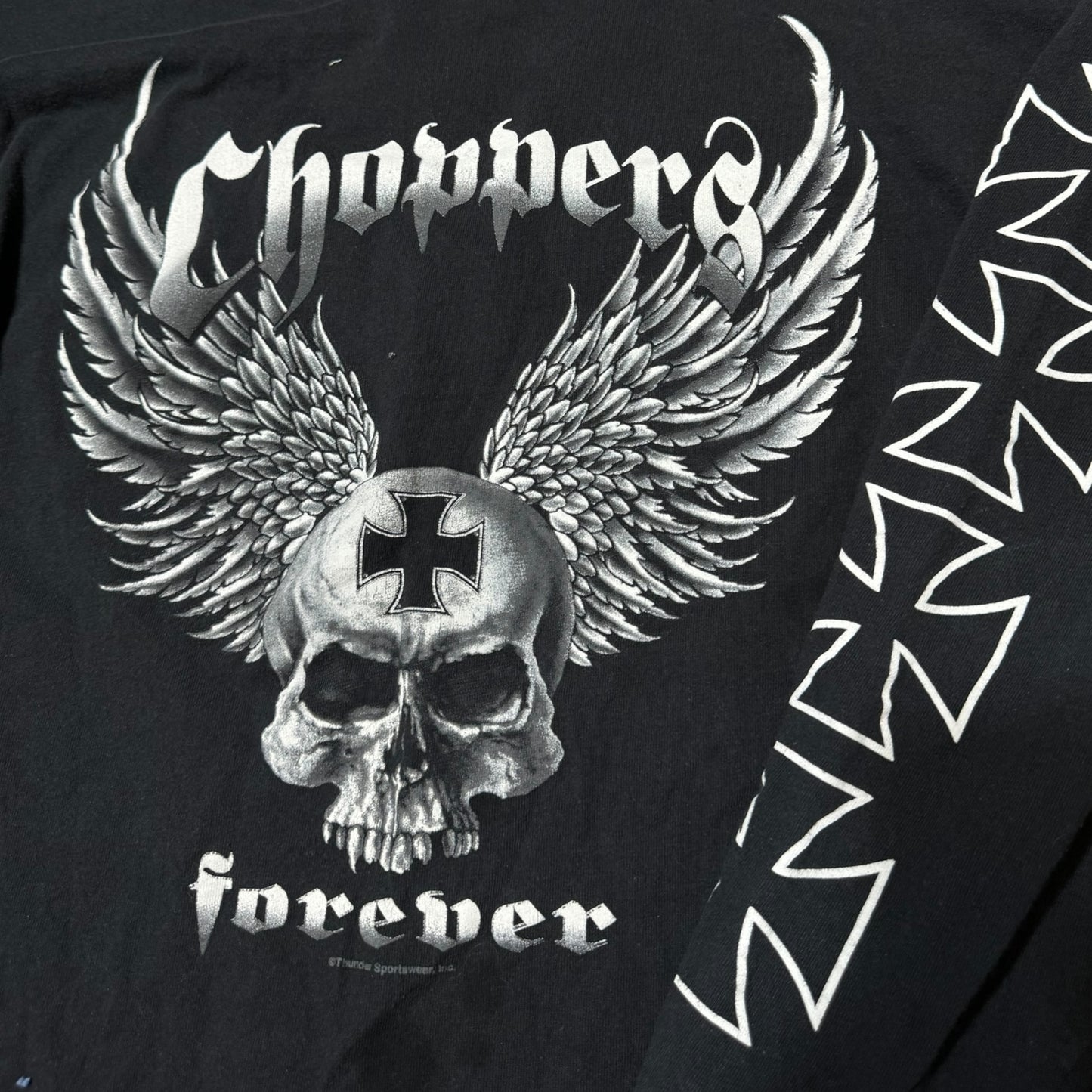 Y2K chopper biker long sleeve
