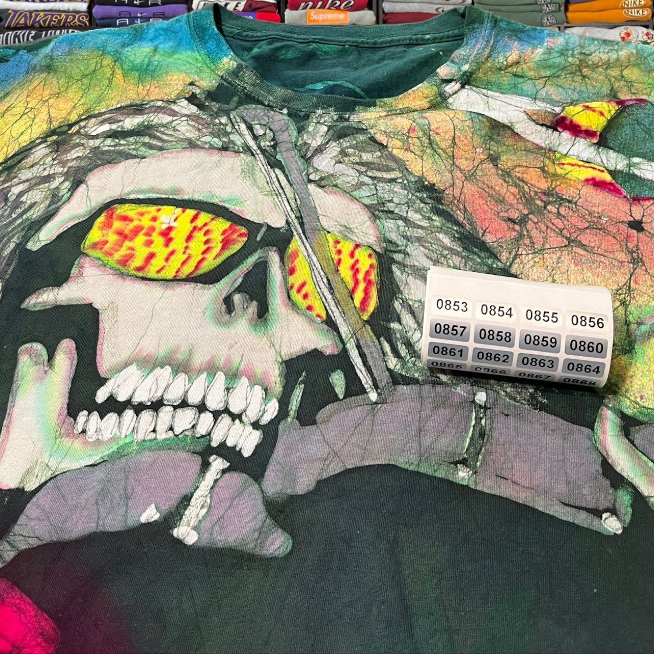 Skeleton violin shirt
