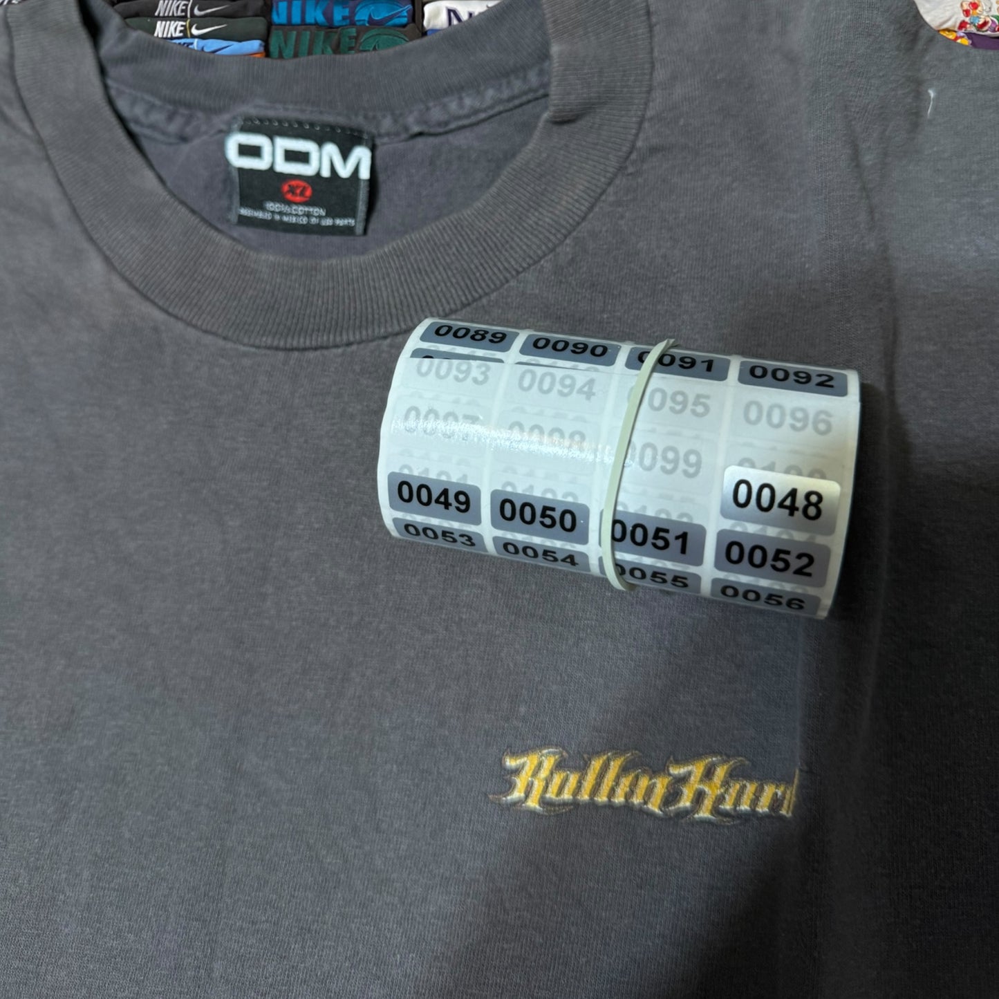 Y2K nascar odm car shirt