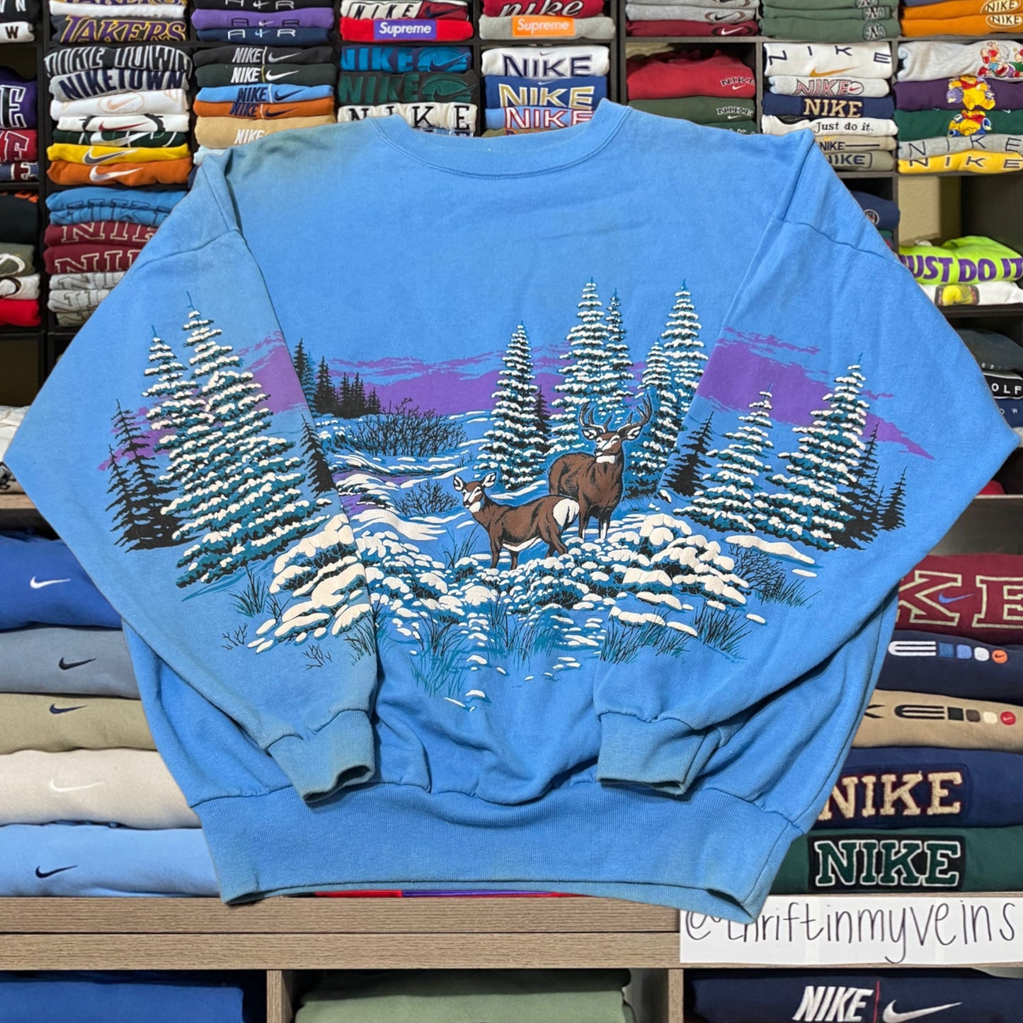 90s nature deer winter