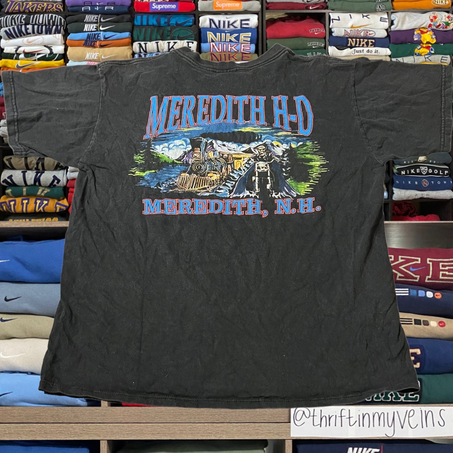 90s Harley Davison biker motorcycle shirt