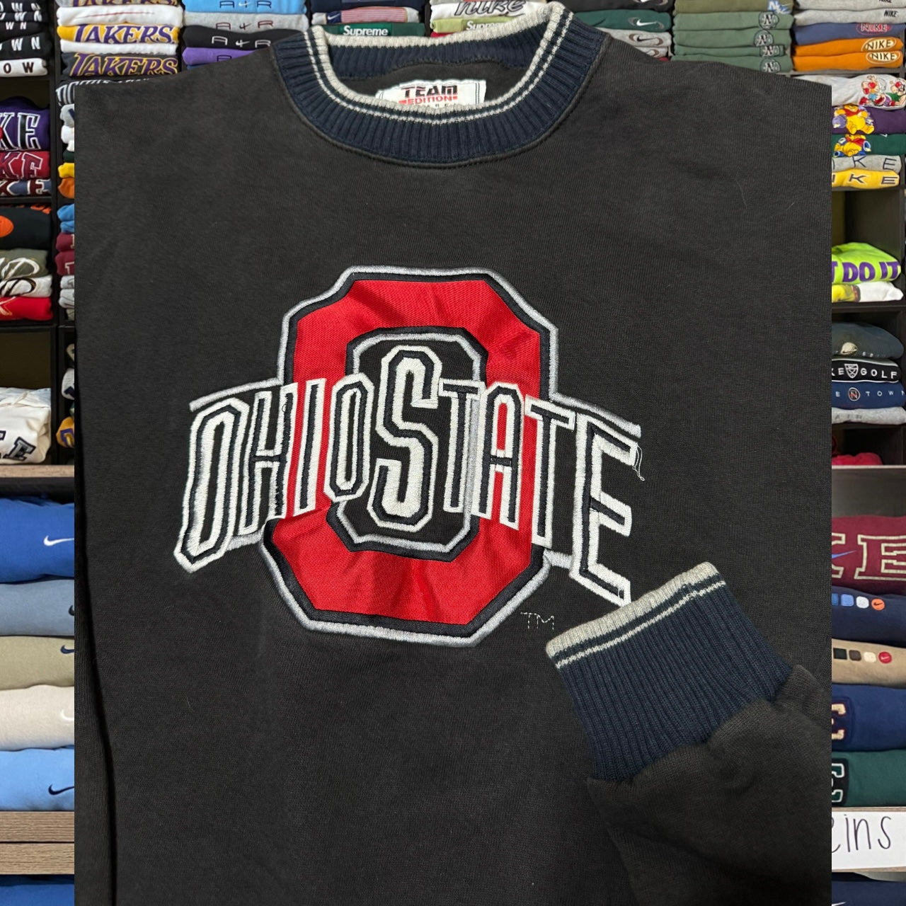 90s Ohio state sweater (large)