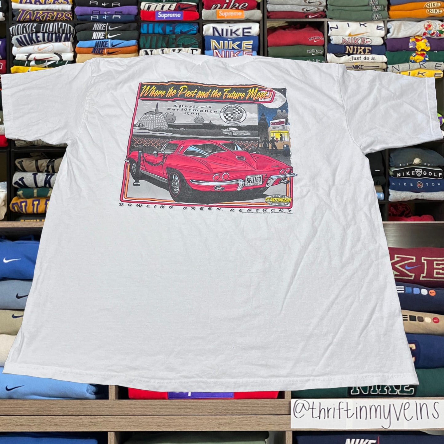 90s car graphic shirt