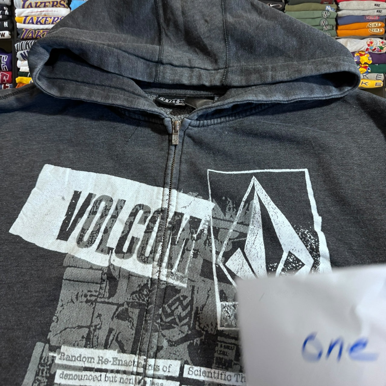 Y2K volcom skater hoodie