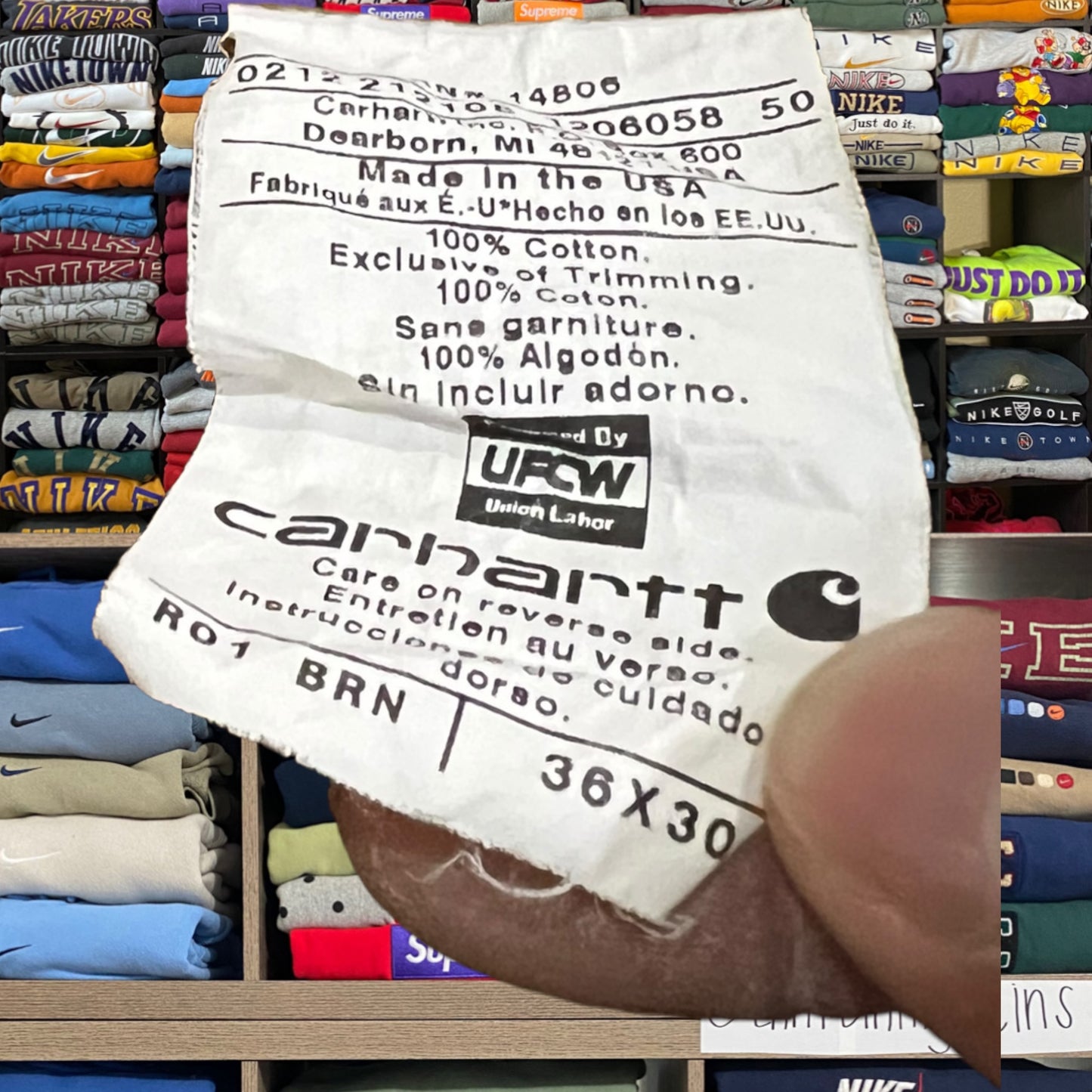 Vintage 2002 carhartt overall