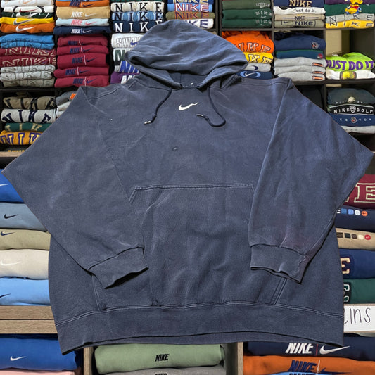 90s Nike center swoosh hoodie