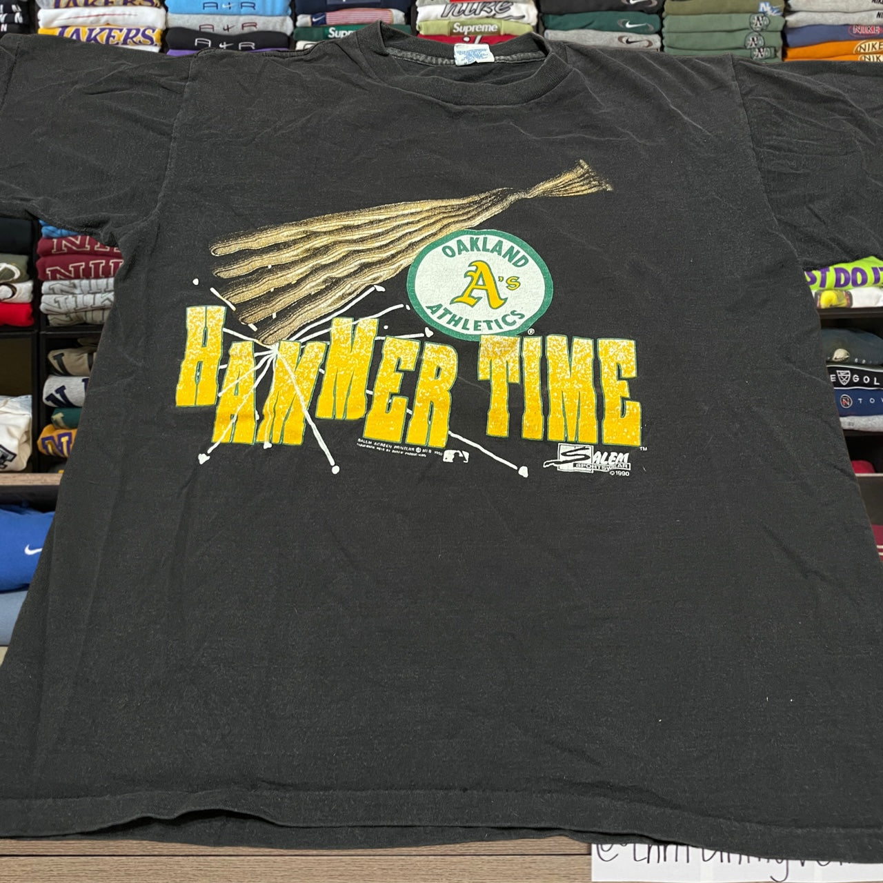 90s Oakland athletics mlb baseball shirt Salem