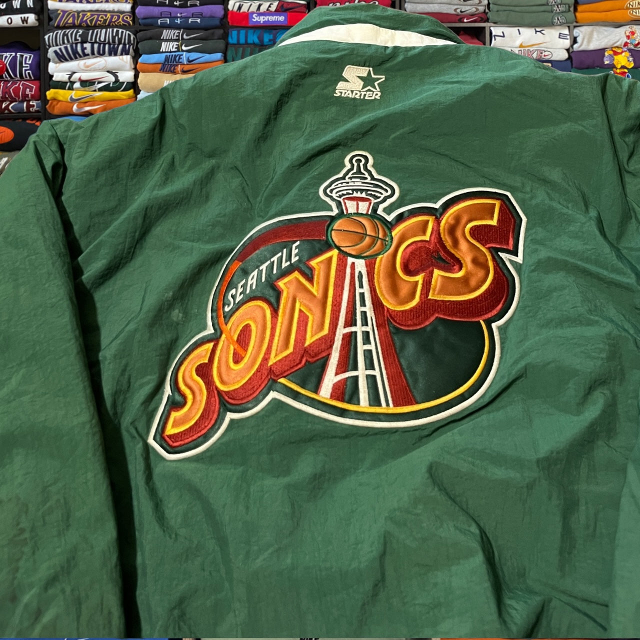 90s Seattle SuperSonics puffer jacket