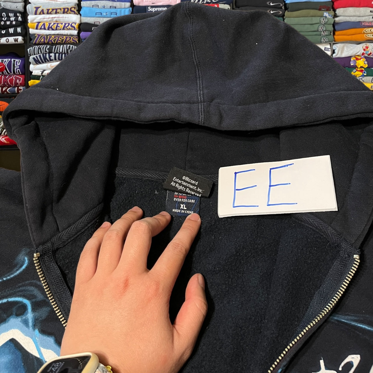 Y2K skater frost resistance full zip jacket