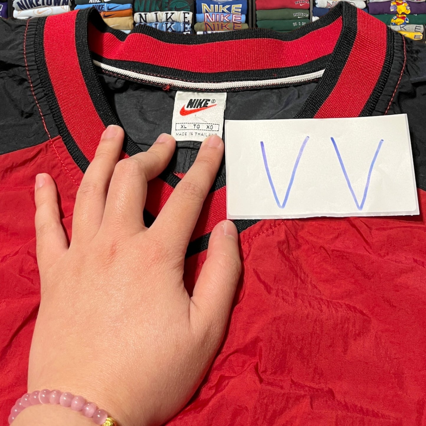 90s Nike pull over windbreaker