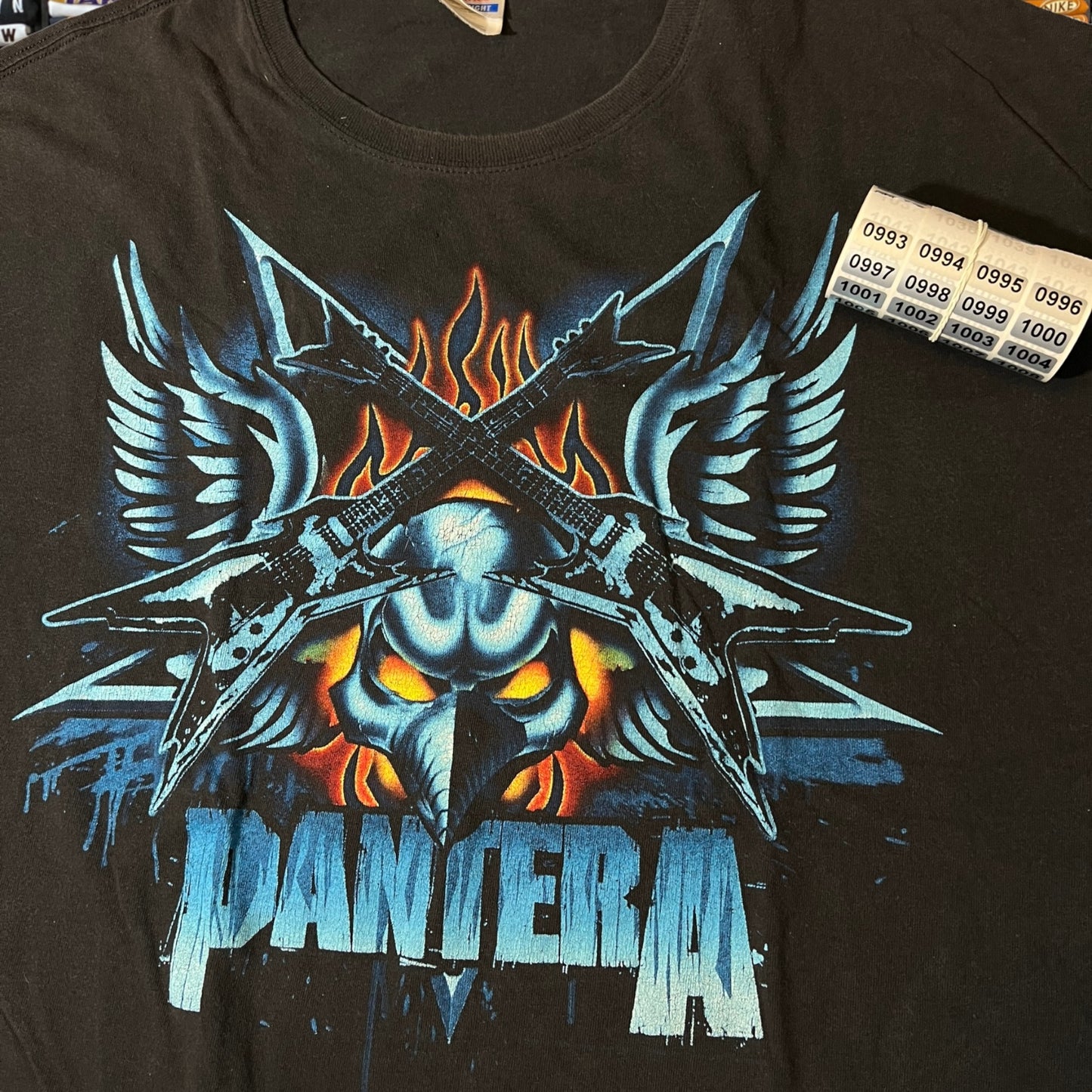 Y2K pantera band tee