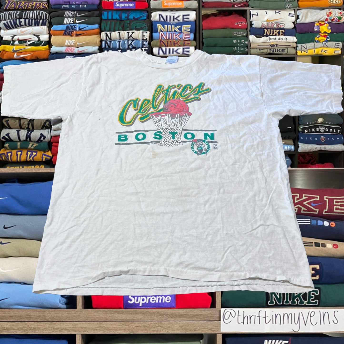 90s Boston Celtics nba basketball shirt