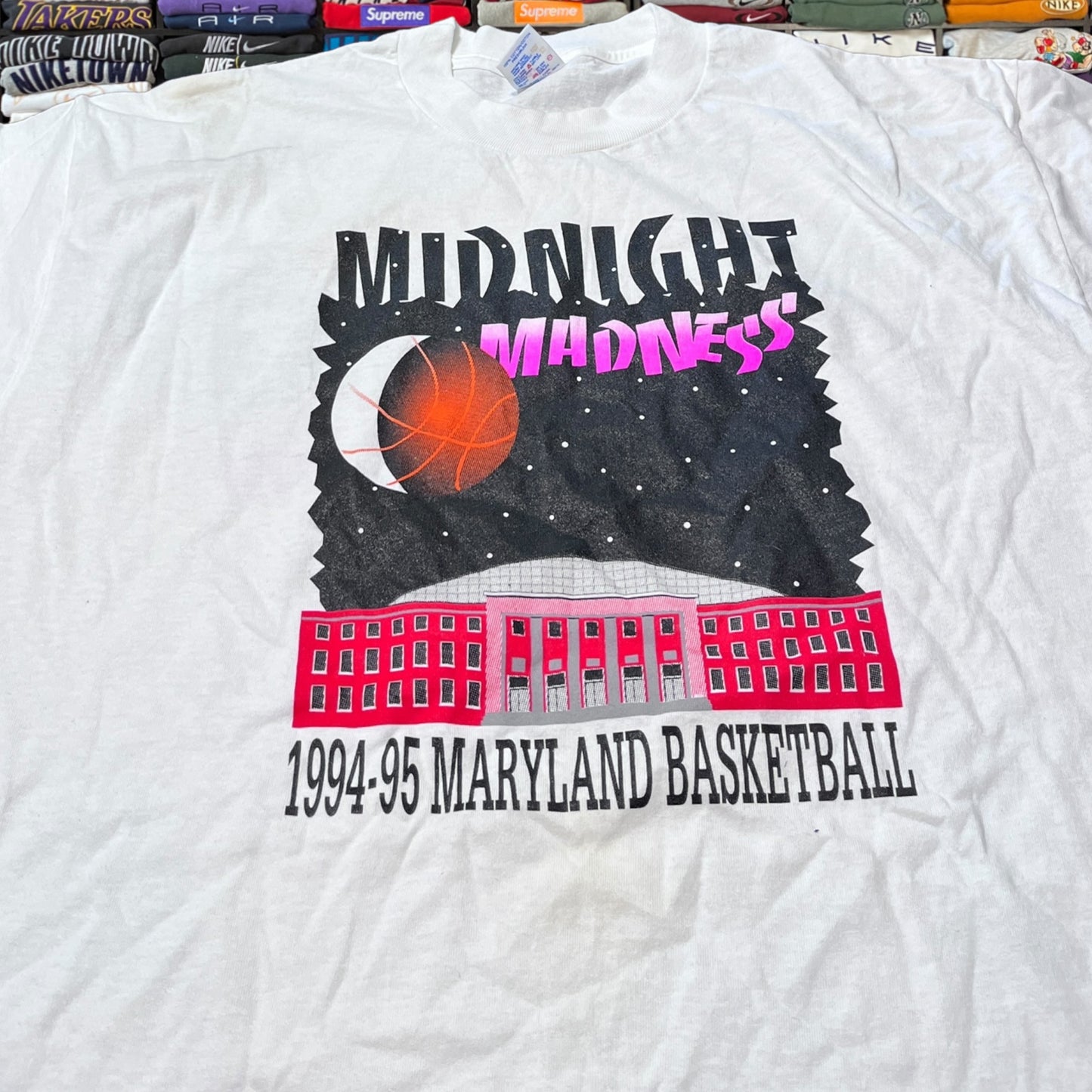 1995 Maryland basketball shirt ( xlarge )