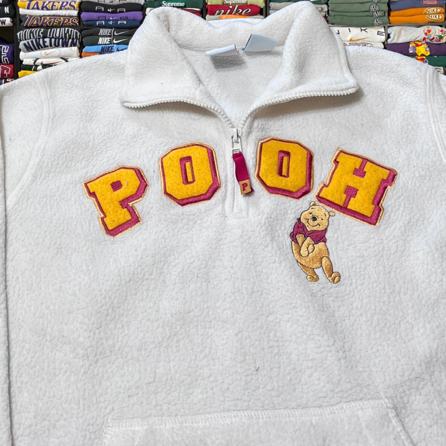 Winnie the Pooh quarter zip