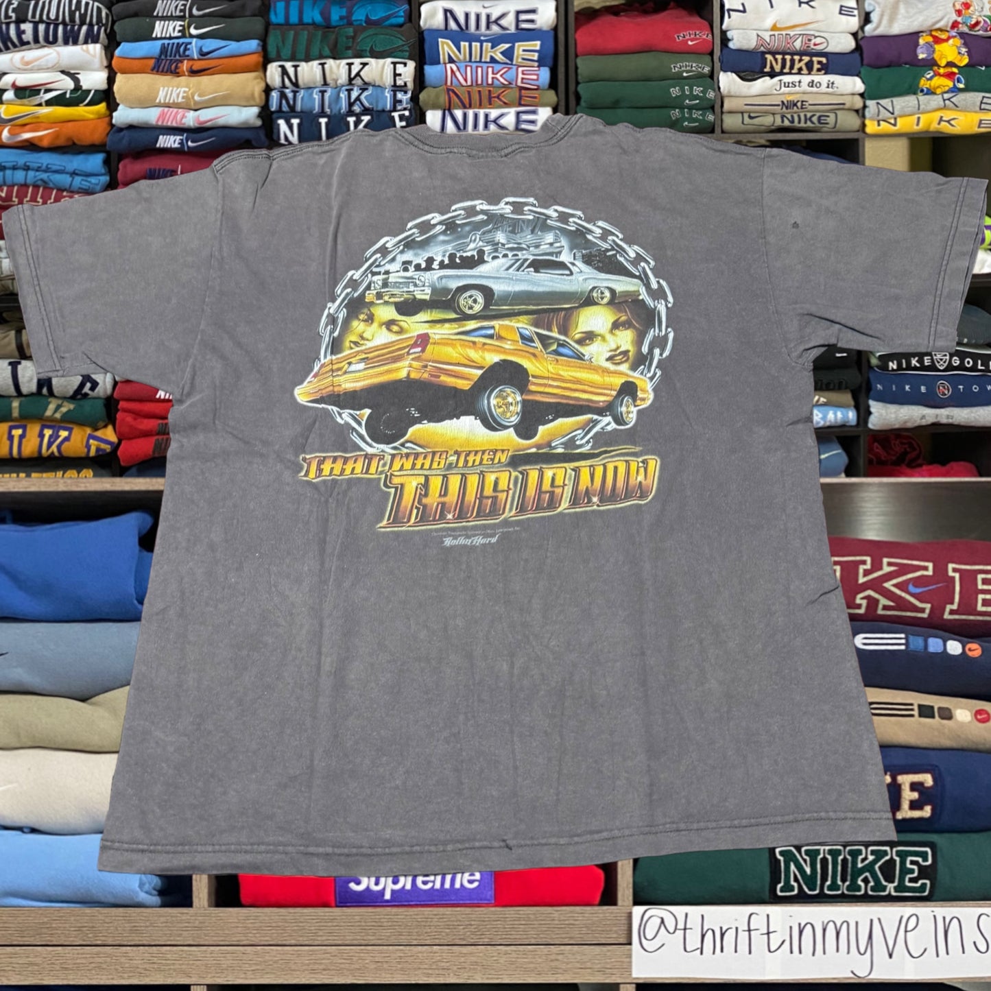 Y2K nascar odm car shirt
