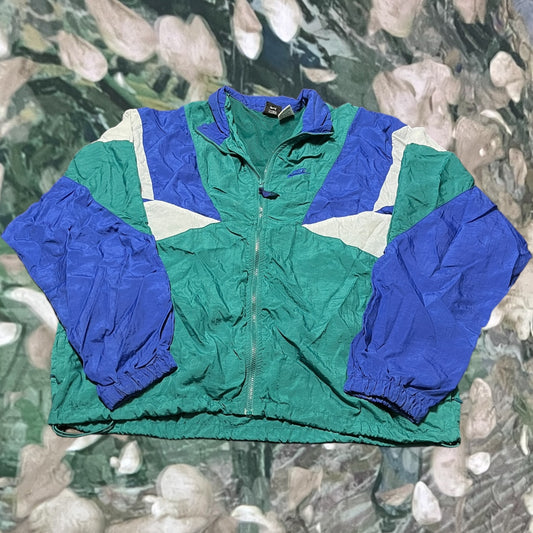 90s Nike windbreaker Aztec colorblock
