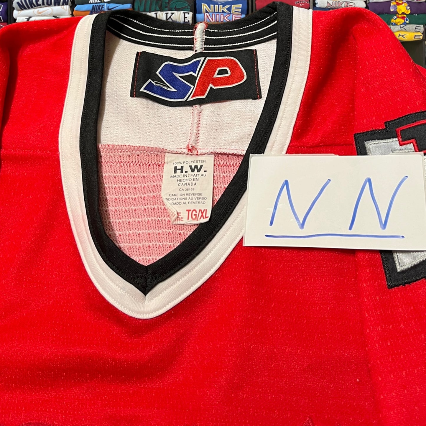 90s Dallas ice hawks hockey jersey