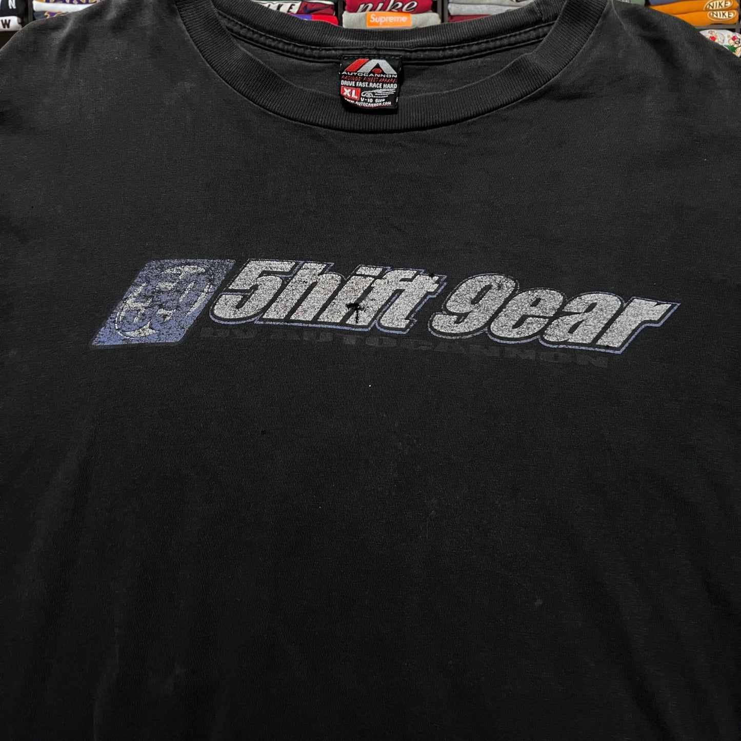 90s race car shift gear shirt