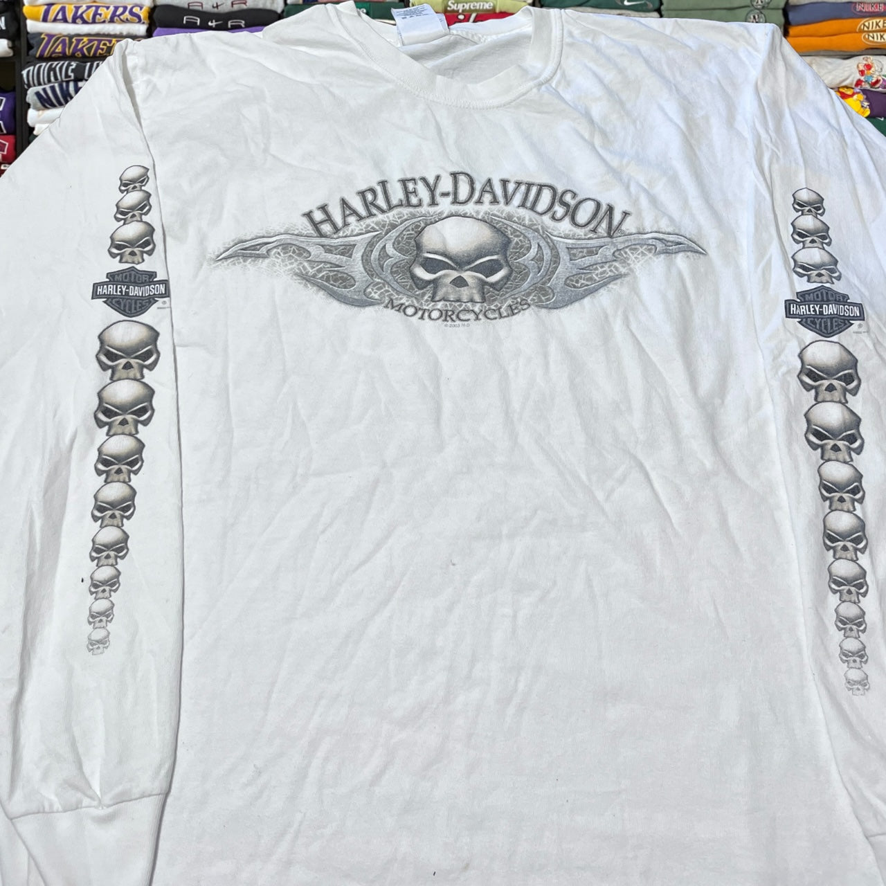 Vintage Y2K Harley Davidson long sleeve