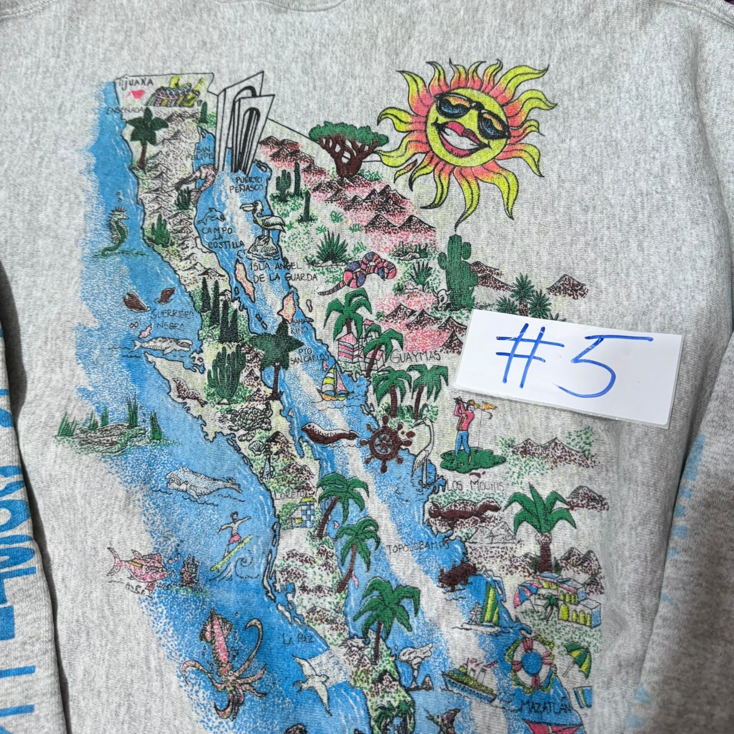 90s California sweater