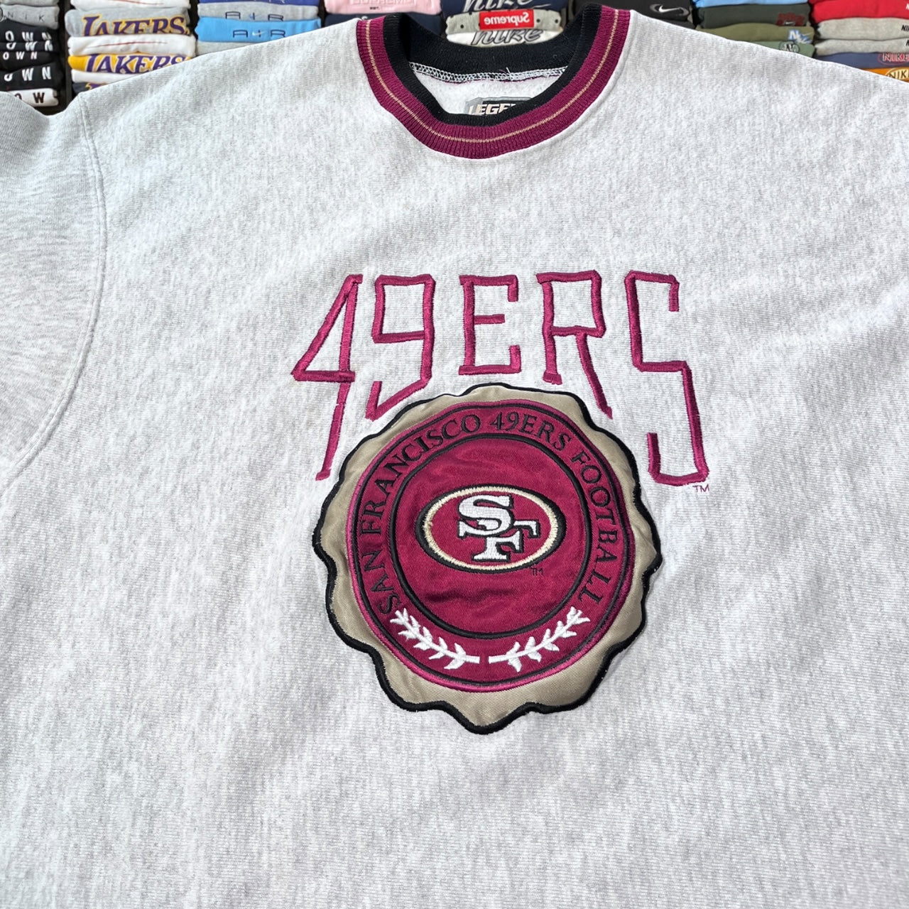 90s 49ers nfl football sweater