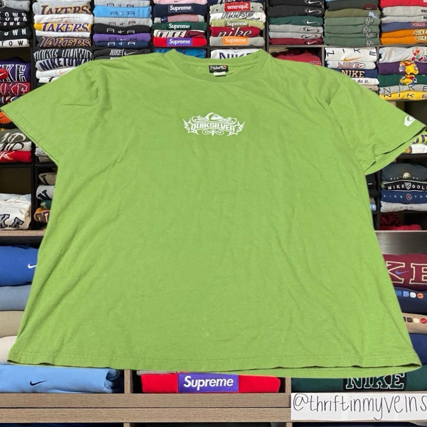 Vintage Y2K quiksilver Surf Sweater/Shirt () Large