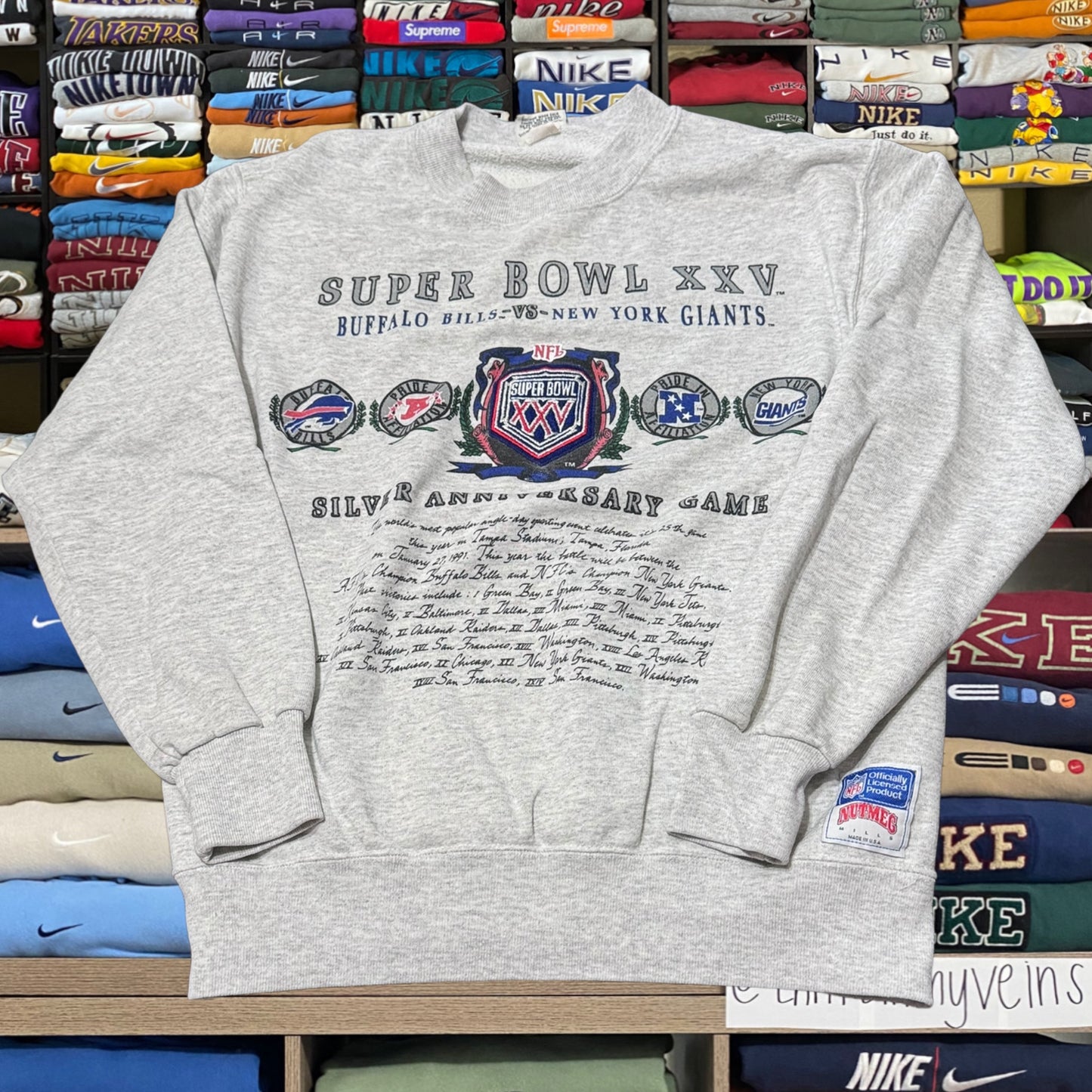 90s buffalo bills sweater nutmeg