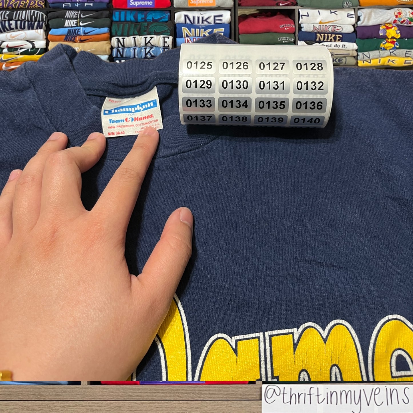 90s notre dame fighting Irish shirt