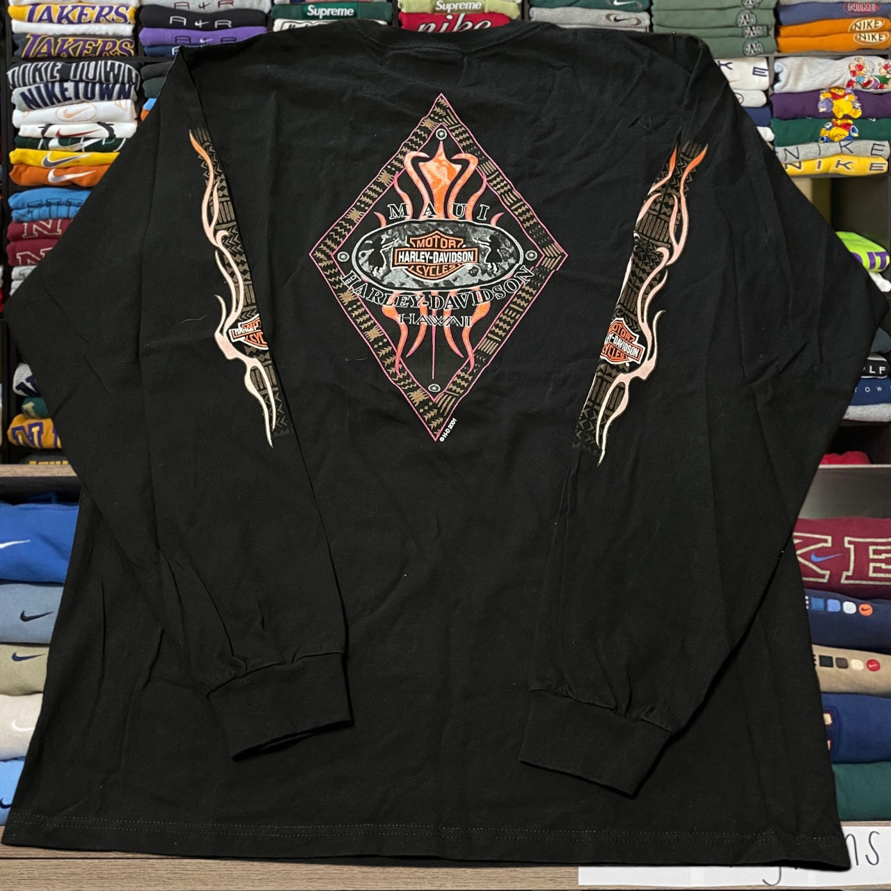 1996 harley biker shirt ( large )